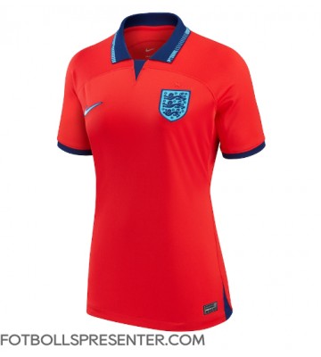 England Borta Matchtröja Dam VM 2022 Kortärmad